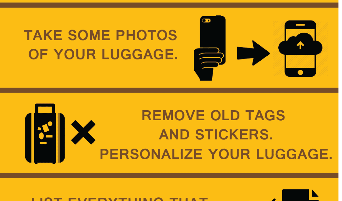 how to not lose your luggage when traveling